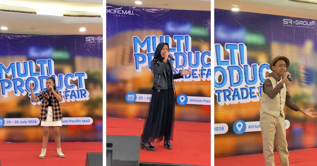 Meriah! Pelajar Berbakat Adu Vokal di Singing Competition Pacific Mall Tegal 2026